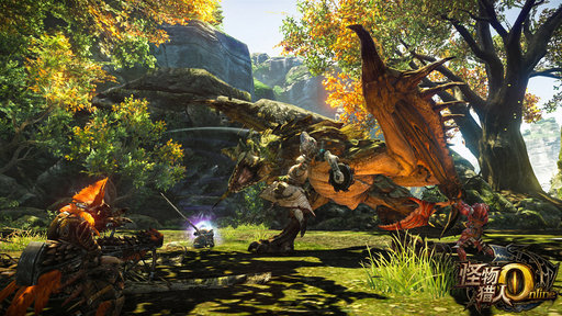 Анонсирована MMO Monster Hunter Online