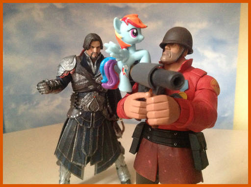 Team Fortress 2 - «Не без шапки». Фотообзор фигурок от NECA